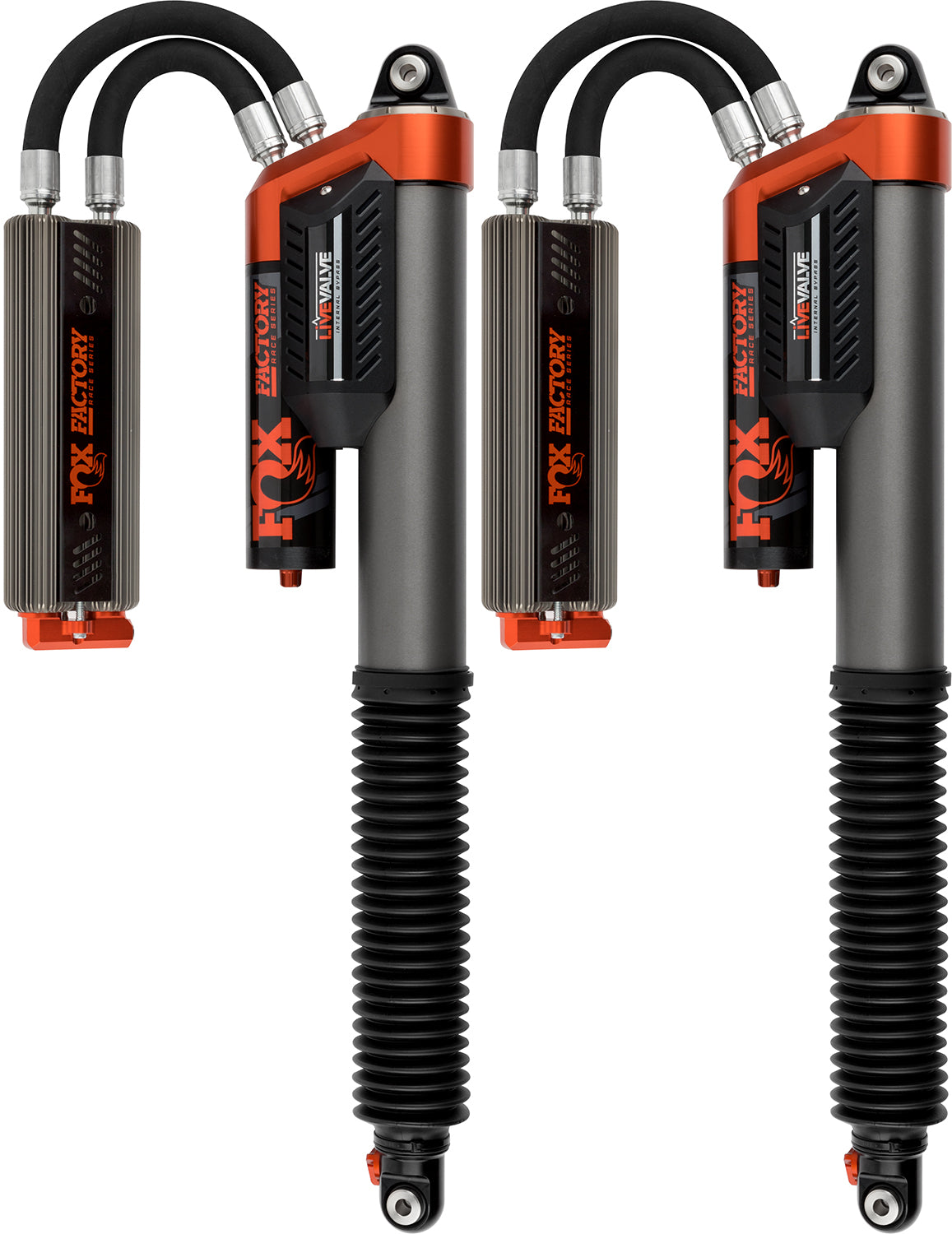 FOX Offroad Shocks FACTORY RACE SERIES 3.0 LIVE VALVE INTERNAL BYPASS PIGGYBACK (PAIR) - ADJUSTABLE 883-09-153
