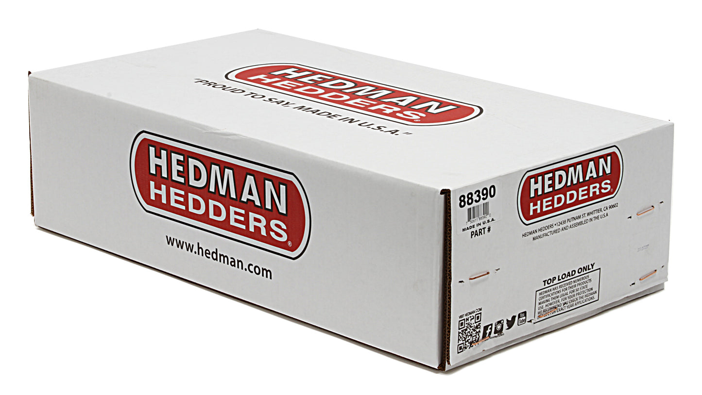 Hedman Hedders STANDARD UNCOATED HEADERS; 1-5/8 IN. TUBE DIA.; 3 IN. COLL.; FULL LENGTH DESIGN 88390