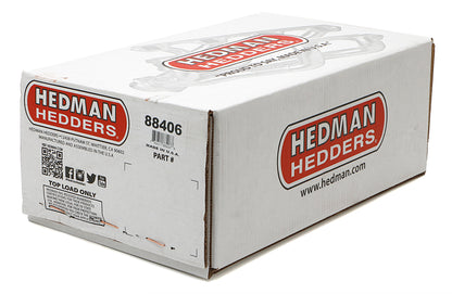 Hedman Hedders HTC COATED HEADERS; 1-1/2 IN. TUBE DIA.; 2-1/2 IN. COLL.; SHORTY DESIGN 88406