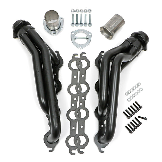 Hedman Hedders HEDMAN HEADERS 1982-04 CHEVY/GMC S10/S15 (2WD) LS SWAP HEADERS; 1-1/2 IN. MID-LENGTH TUBE; 2-1/2 IN. BALL COLLECTOR- UNCOATED 69040