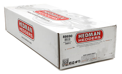 Hedman Hedders STEPPED-UNCOATED HEADERS; 1-1/2 IN. - 1-5/8 IN. TUBE DIA.; 3 IN. COLL.; FULL LENGTH DESIGN 88690