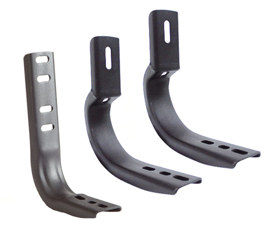 Go Rhino 6841805 OE Xtreme Side Steps Mounting Brackets Only Textured Black