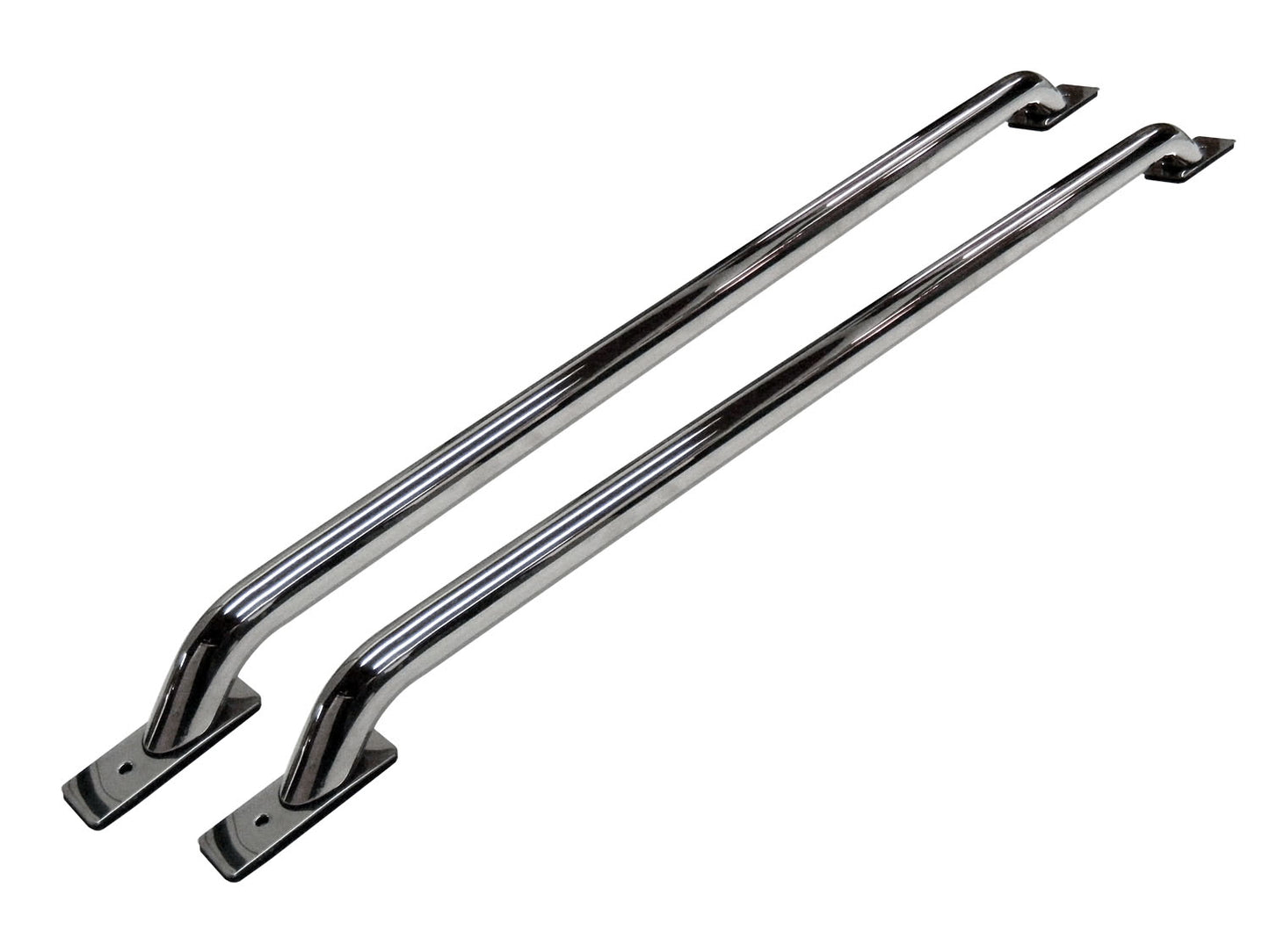 Go Rhino 8128C Stake Pocket Bed Rail Chrome