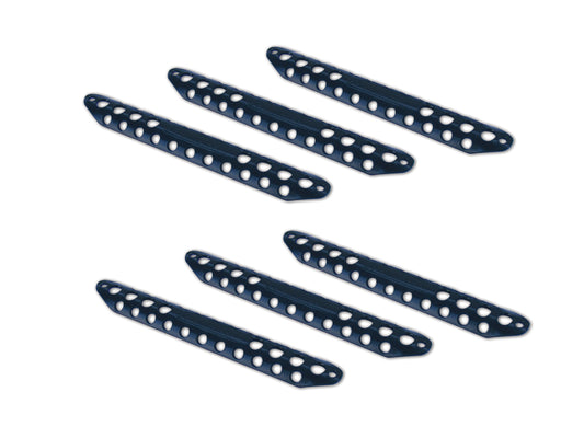 Go Rhino D30002B Dominator D3 Modular & D31 Piece Hoop Step Pad Set Black Powdercoat