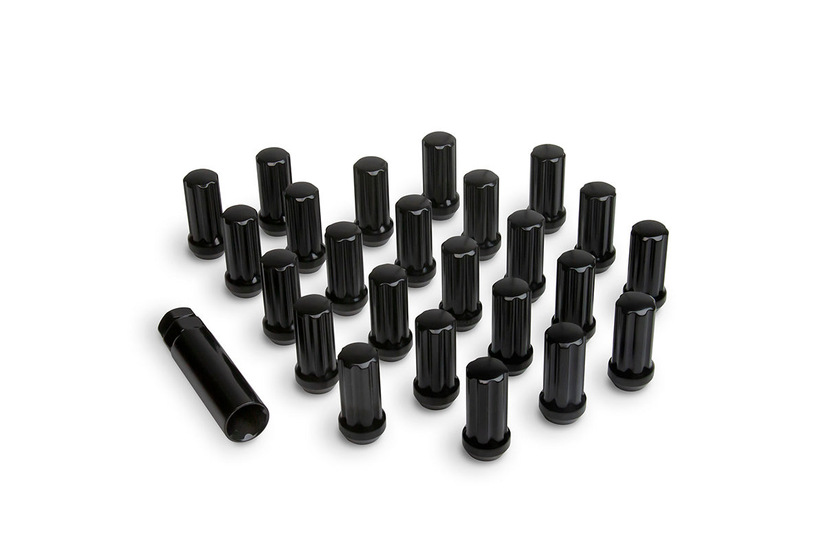 ICON Alloys LUG NUT KIT BLACK - 14 X 1.5 / 24 COUNT W/ KEY 89141524B