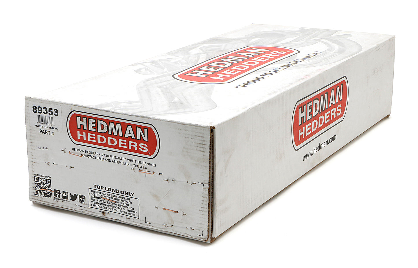 Hedman Hedders 80-88 FORD BRONCO 302W- BLACK MAXX 89353