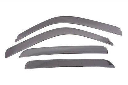 Auto Ventshade 894014 Low Profile Dark Smoke Ventvisor Side Window Deflector 4-Piece Set For 2001-2007 Silverado 1500 2001-2004 Silverado 2500 2001-2006 Silverado 3500 2001-2006 Silverado 2500HD With Crew Cab