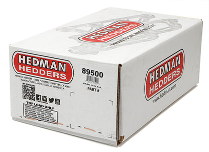 Hedman Hedders STANDARD UNCOATED HEADERS; 1-1/2 IN. TUBE DIA.; 2-1/2 IN. COLL.; MID-LENGTH DESIGN 89500