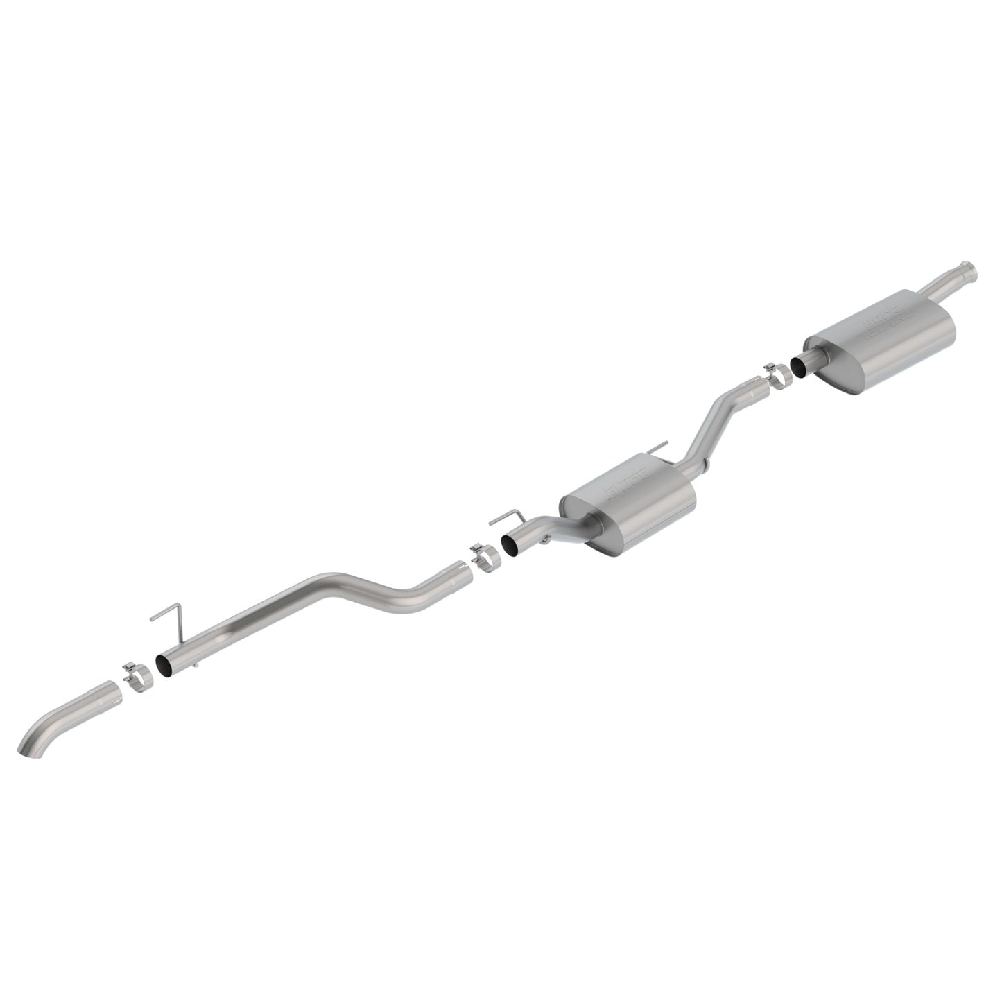 Borla 2020-2021 Jeep Gladiator JT inClimberin Cat-Back Exhaust System Touring 140808