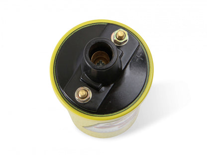 ACCEL Ignition Coil - Yellow - 42000v 1.4 ohm primary - Points - good up to 6500 RPM 8140