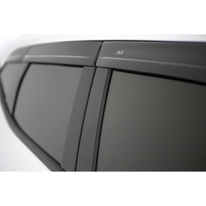 Auto Ventshade 894093 Low Profile Dark Smoke Ventvisor Side Window Deflector 4-Piece Set For 17-23 Kia Soul