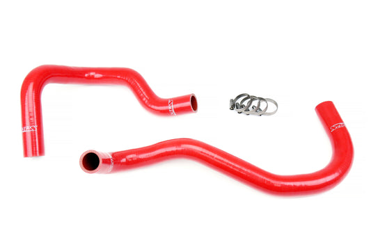 HPS Performance High Temp 3-ply Reinforced Silicone Replaces OEM Rubber Radiator Hoses 57-1921R-RED