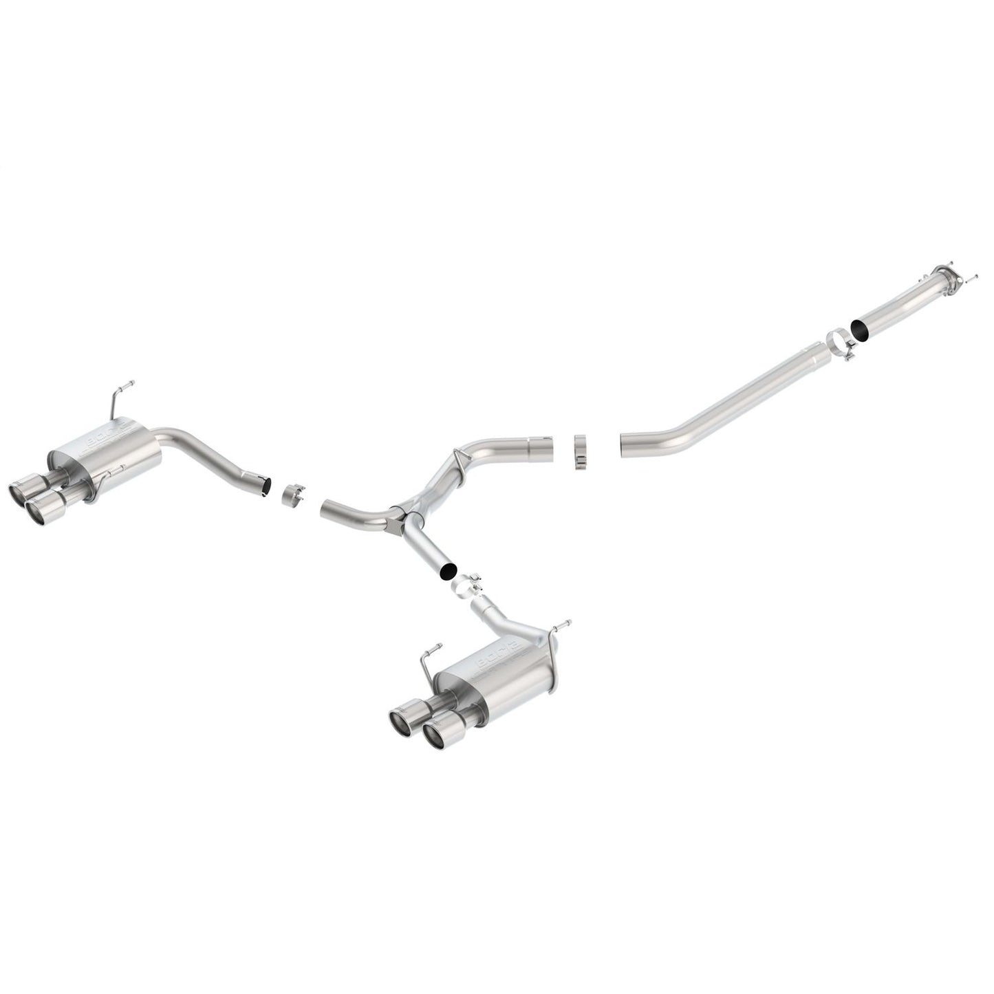 Borla 2015-2021 Subaru WRX/ WRX STI Cat-Back Exhaust System S-Type 140595