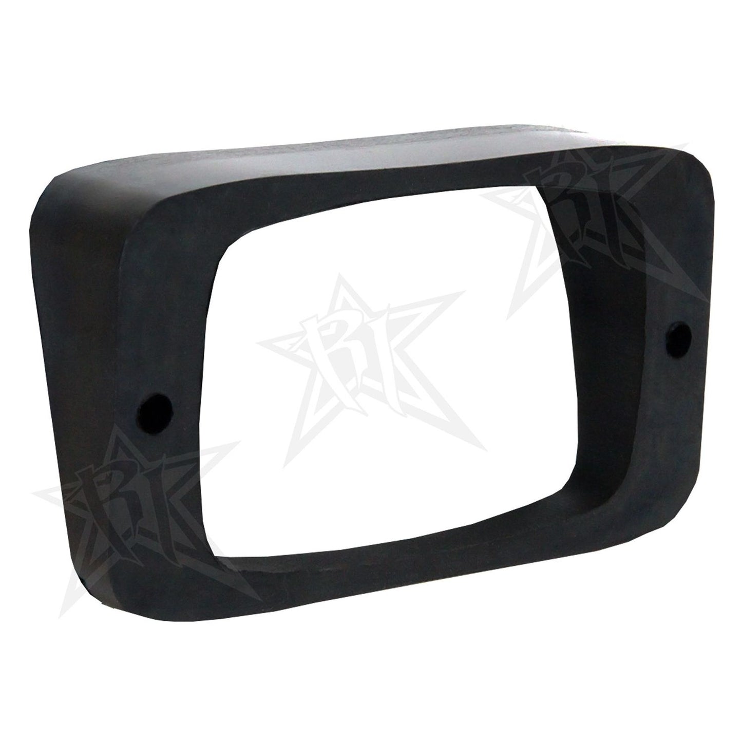 RIGID Industries SR-M Series 15 Degree Up Or Down Angled Flush Mount Gasket Black 49001