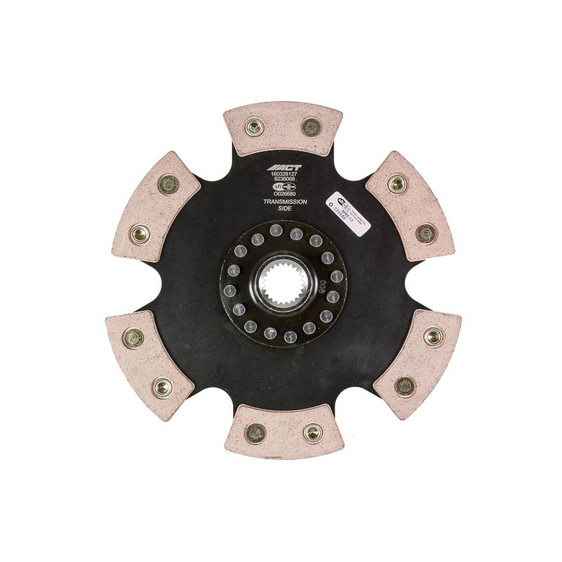 Advanced Clutch Technology 6 Pad Rigid Race Disc ACT-6236008