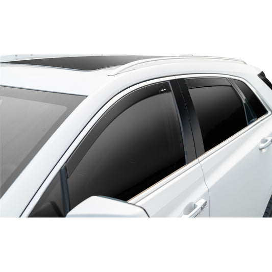 Auto Ventshade 894102 Low Profile Dark Smoke Ventvisor Side Window Deflector 4-Piece Set For 2012-2023 Dodge Durango
