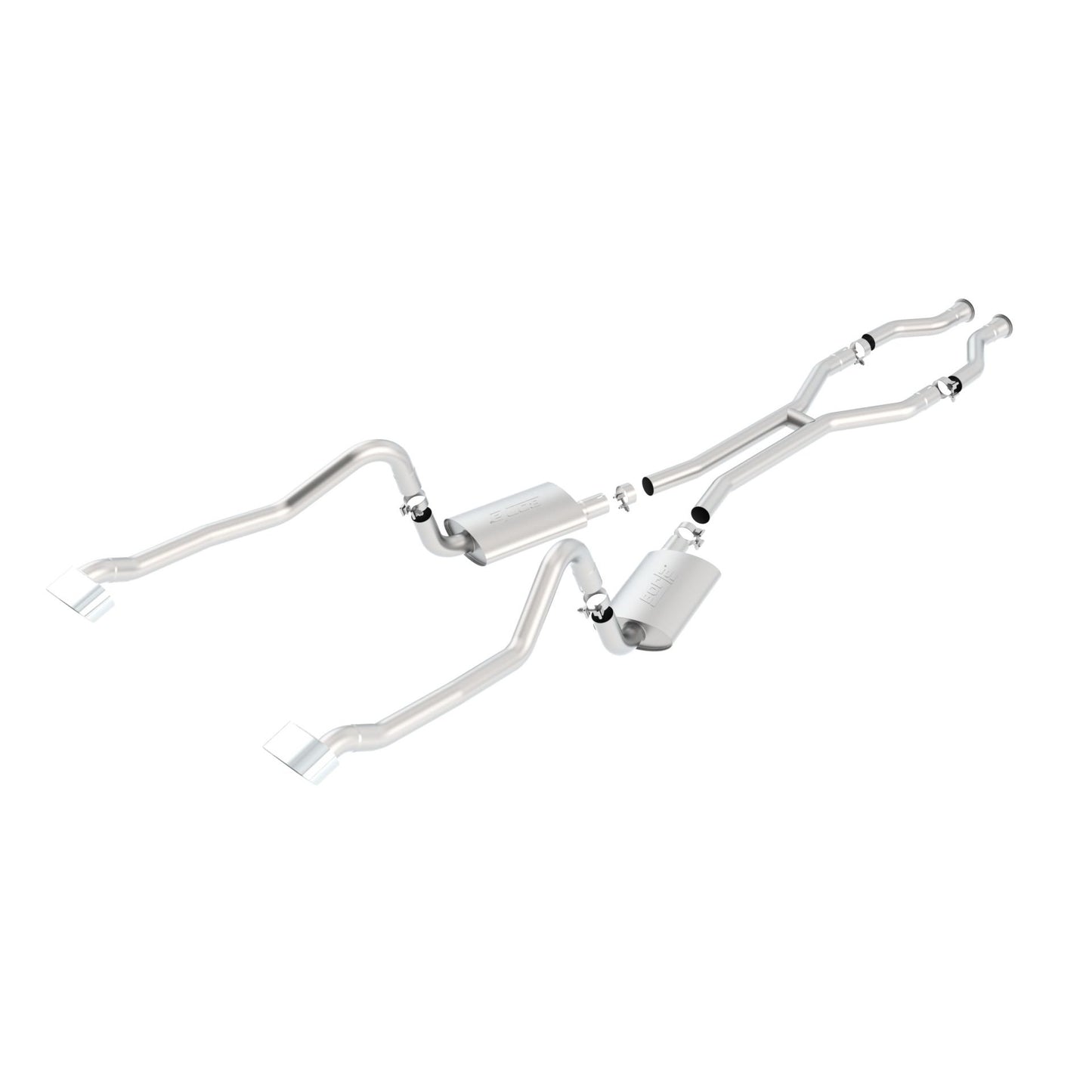 Borla 1971 Plymouth Barracuda Header/ Manifold-Back Exhaust System S-Type 100407