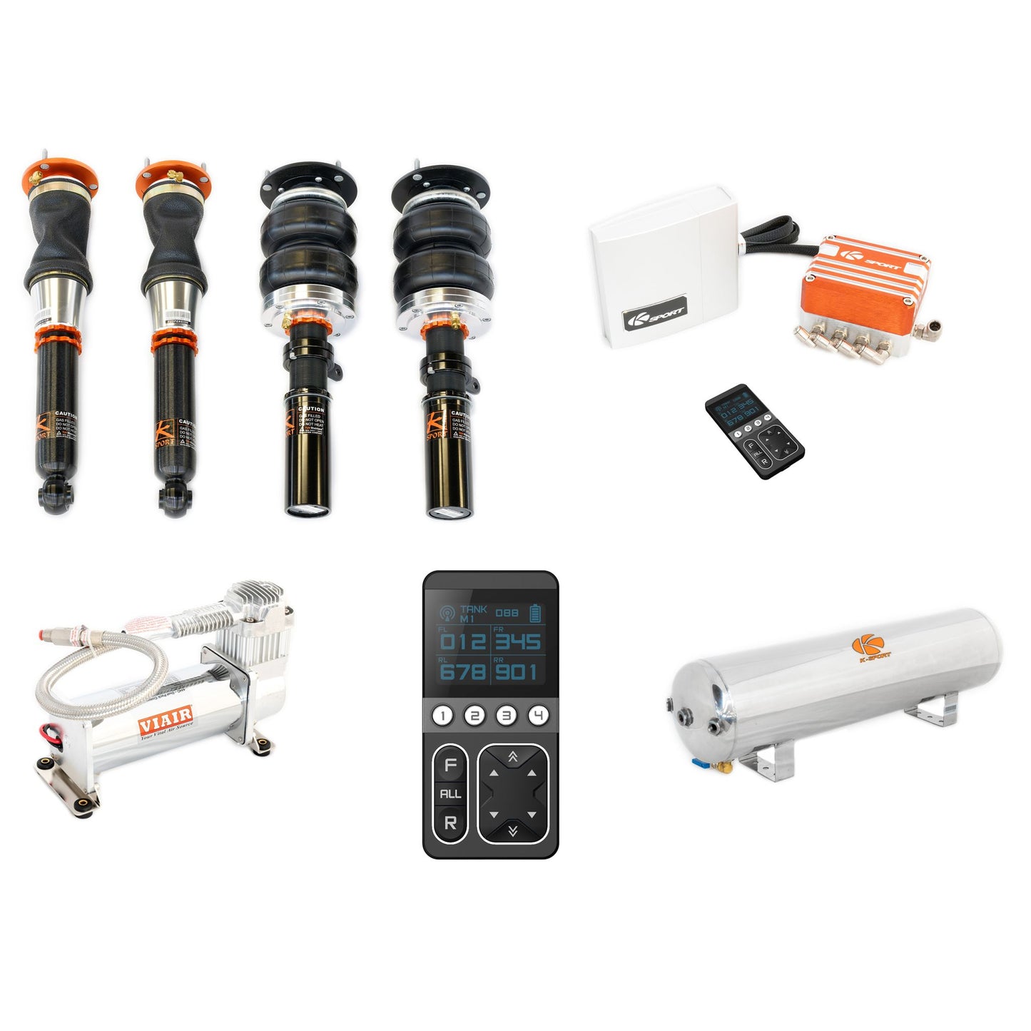Ksport AirTech Pro Plus Air Suspension Full System - CJA030-APP