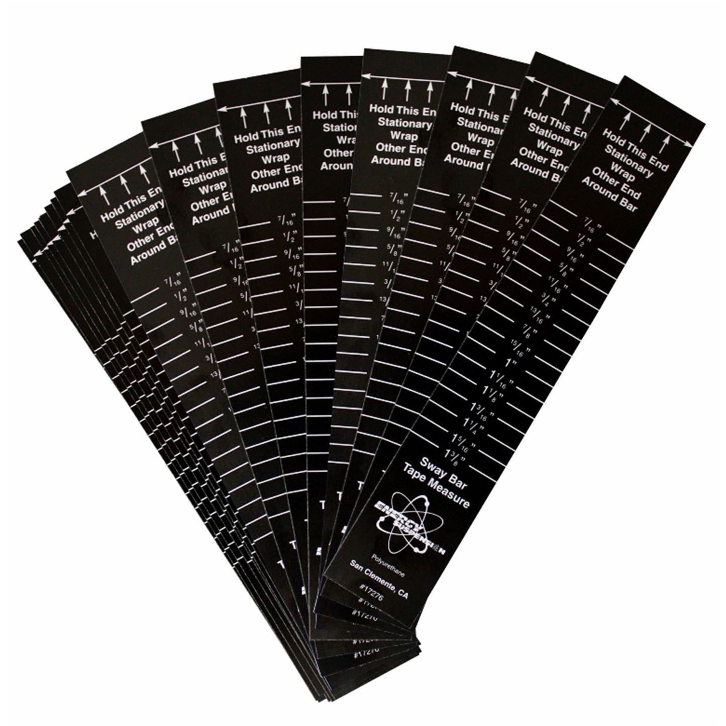Energy Suspension PACK OF 25 SWAY BAR TAPE MEASURES 9.20123