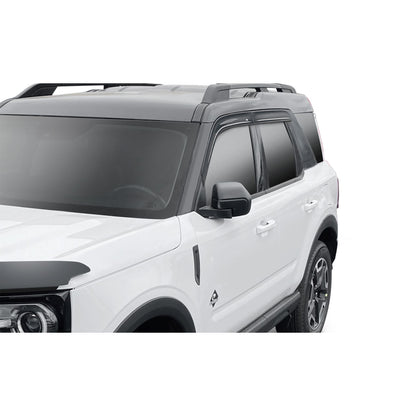 Auto Ventshade 894085 Low Profile Dark Smoke Ventvisor Side Window Deflector 4-Piece Set For 21-23 Ford Bronco Sport