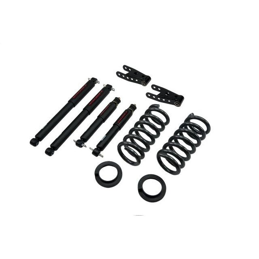 BELLTECH 790ND LOWERING KITS Front And Rear Complete Kit W/ Nitro Drop 2 Shocks 1995-1999 Chevrolet Tahoe/Yukon (4DR only) 2 in. or 3 in. F/2 in. R drop W/ Nitro Drop II Shocks