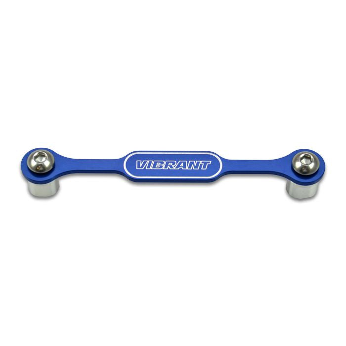 Vibrant Performance - 12647 - Anodized Blue Boost Brace with Aluminum Dowels