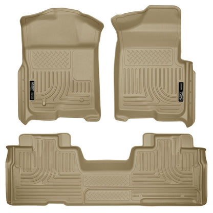 Husky Liners Front & 2nd Seat Floor Liners (Footwell Coverage) 98343