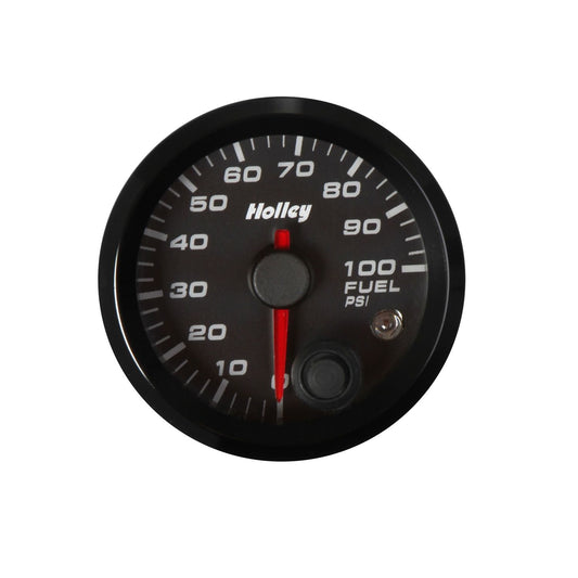 Holley Analog Style Fuel Pressure Gauge 26-608