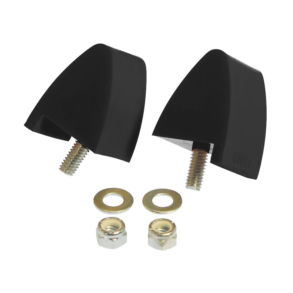 Prothane MUSTANG FRONT BUMP STOPS 64-73 PROTH-6-1303-BL