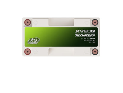 XS Power Batteries 12V Lithium Titanate XV Series Batteries - M6 Terminal Bolts Included 670 Max Amps XV20Q