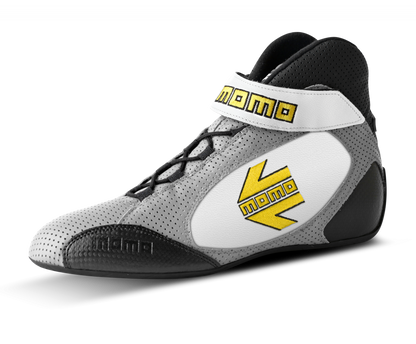 MOMO GT Pro Racing Shoe Grey/White Size 46 R576 G46