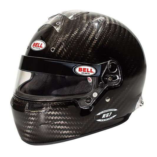 Bell RS7 Carbon No Duckbill Helmet Size L 1204A31