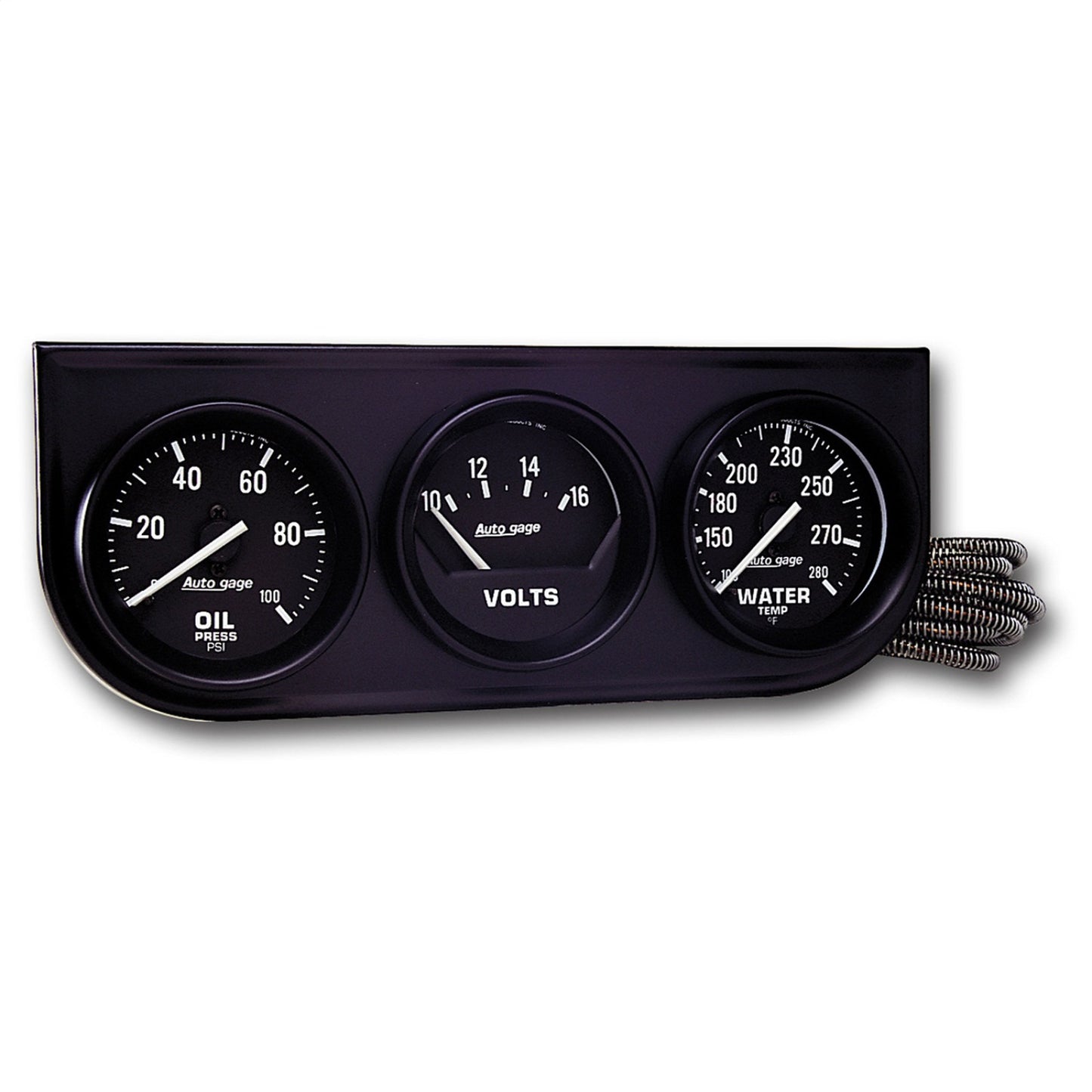 AutoMeter 2-1/16 in. VOLTMETER 0-16V SPEK-PRO SILVER/CHROME P34421