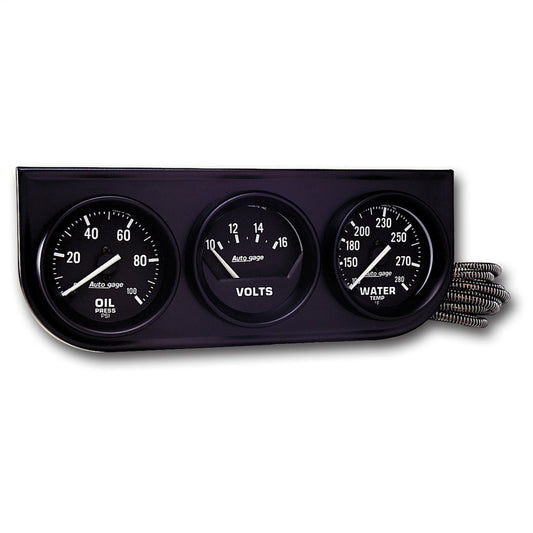 AutoMeter 2-1/16 in. VOLTMETER 0-16V SPEK-PRO SILVER/CHROME P34421