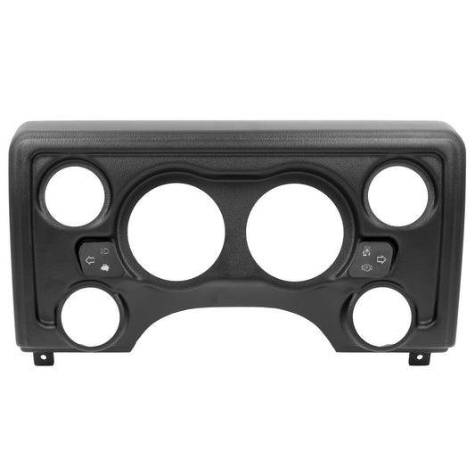 AutoMeter DIRECT FIT DASH PANEL 6 GAUGE (3 3/8 in. X2 2 1/6 in. X4) JEEP TJ / XJ 90011