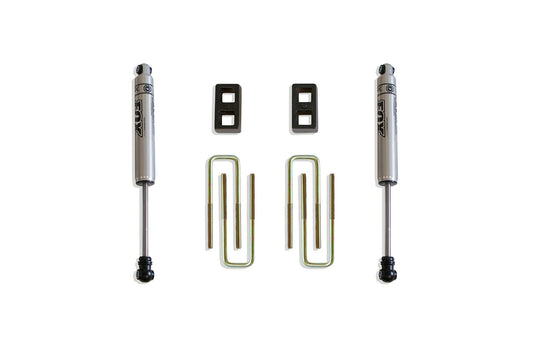 MaxTrac REAR LIFT BOX KIT W/ FOX SHOCKS 900420F