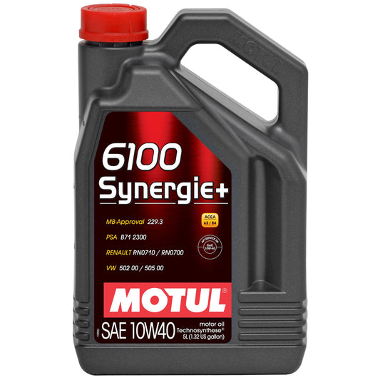 Motul 6100 SYNERGIE+ 10W40 - 5L - Technosynthese Oil 101493