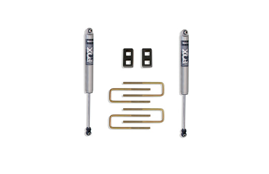 MaxTrac REAR LIFT BOX KIT W/ FOX SHOCKS 901320F