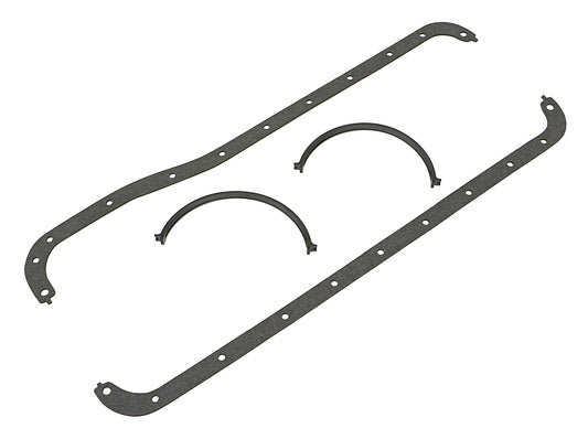 Trans-Dapt Performance Ford 429-460 Oem Style Replacement Oil Pan Gasket- Cork Rails And Rubber End Seals 9014