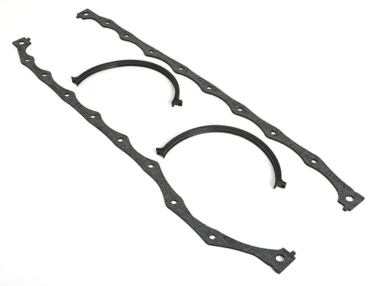 Trans-Dapt Performance Ford 351C 351M 400M Heavy Duty Oil Pan Gasket; Nitrile Rubber 9018