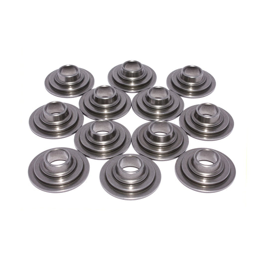 COMP Cams 10 Degree Tool Steel Retainer Set of 12 All Valves w/ 1.500"-1.550" O.D. Springs COMP-1732-12