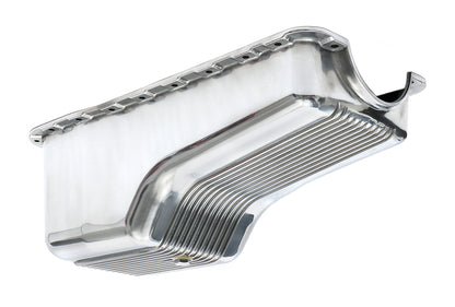 Trans-Dapt Performance Oil Pan Finned Aluminum Sb Ford 260-302 1962-82 9026