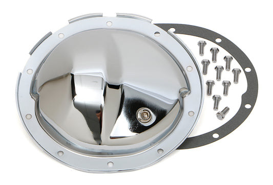 Trans-Dapt Performance Gm Intermediates And 88-06 Gm 1/2 Ton (10 Bolt) Complete Chrome Differential Cover Kit 9037