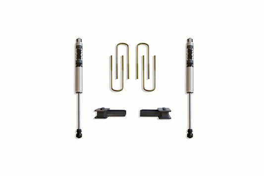 MaxTrac REAR LIFT BOX KIT W/ FOX SHOCKS 904120F