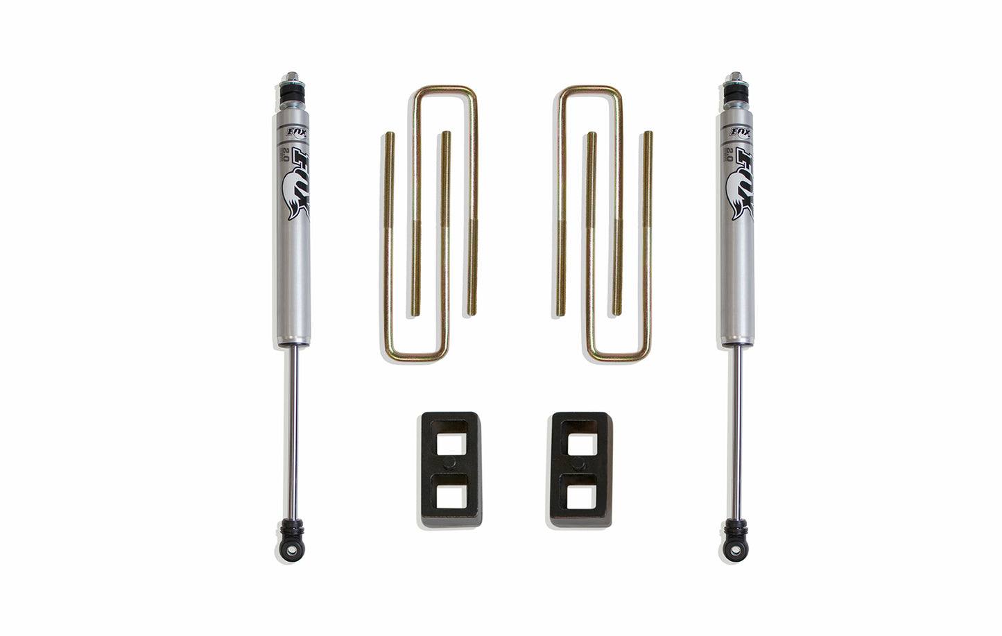 MaxTrac REAR LIFT BOX KIT W/ FOX SHOCKS 906720F