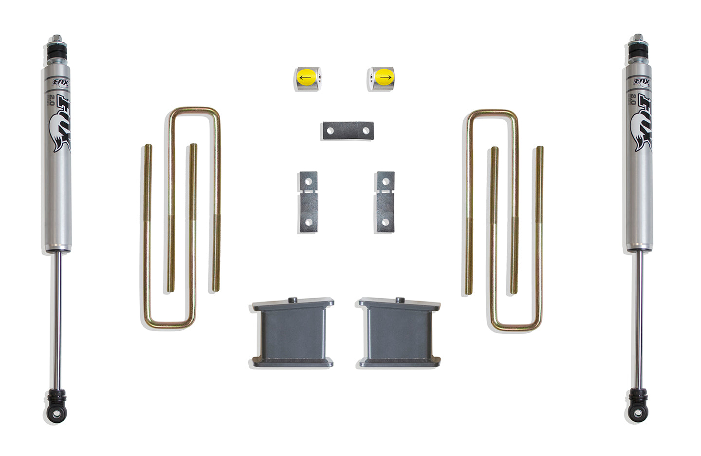 MaxTrac REAR LIFT BOX KIT W/ FOX SHOCKS 906740F