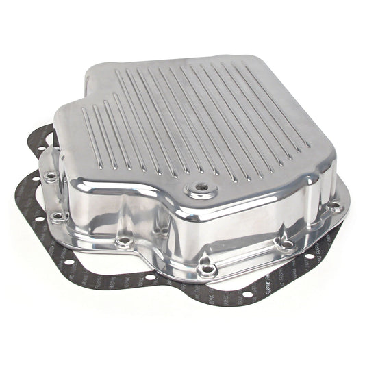 TCI GM TH400 Polished Stock Depth Die Cast Aluminum Pan 228010