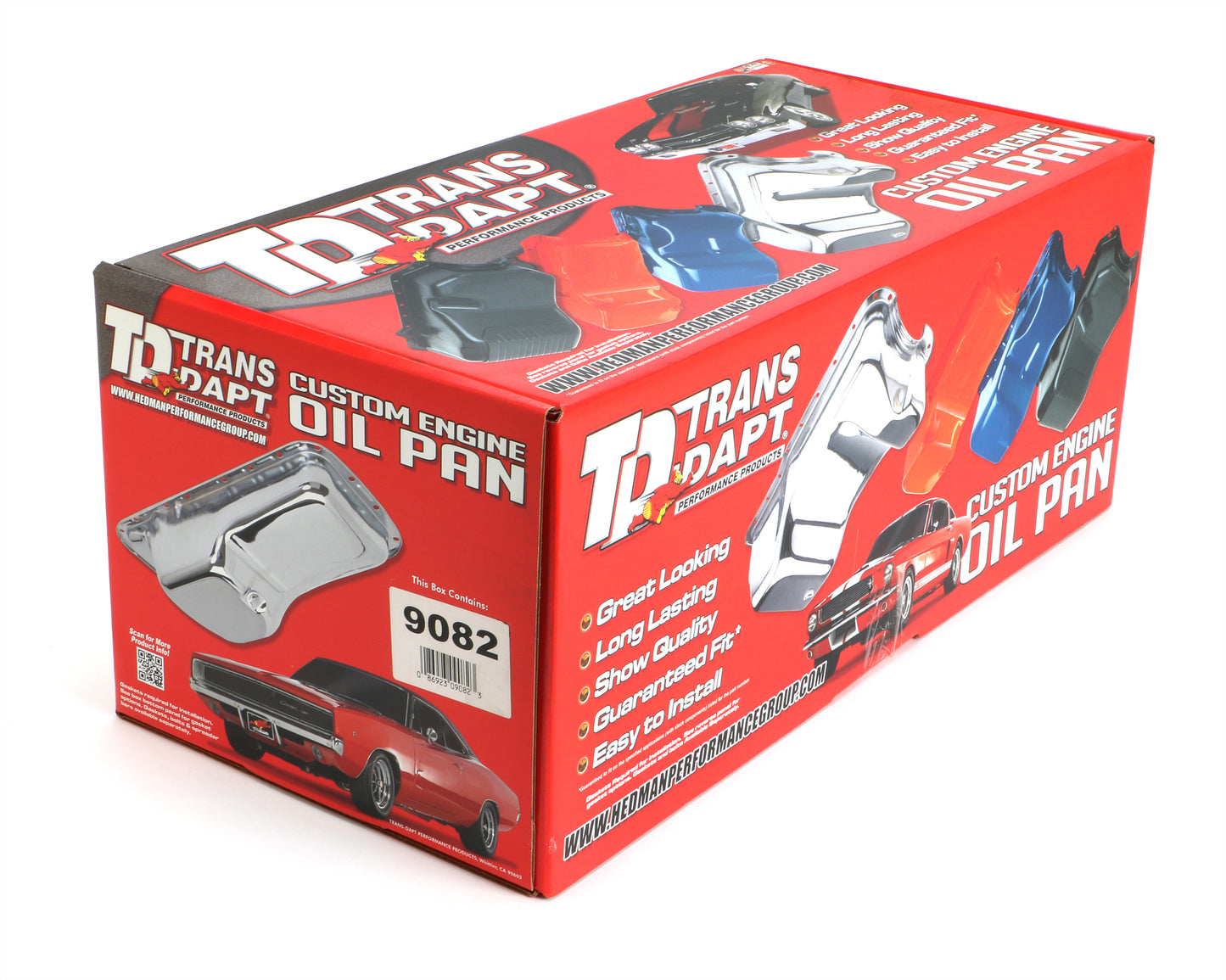 Trans-Dapt Performance Oil Pan Chrome Ford 302 1980-96 Truck & Van 9082