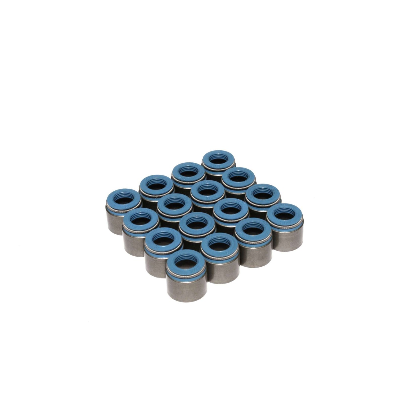 COMP Cams Set of 16 Metal Body Viton Valve Seals for .500" Guide Size 5/16" Valve Stem COMP-519-16