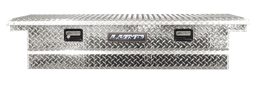 Lund 9100LP Ultima Single-Lid Crossover Storage Box Over 70.25-Inch Brite Aluminum